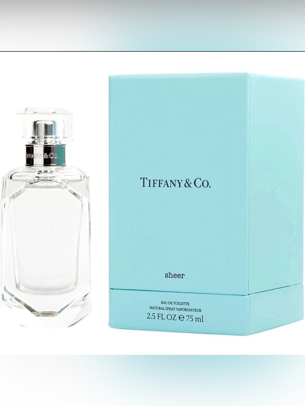 Tiffany & Co. Sheer Fragrance with Signature Aqua Box